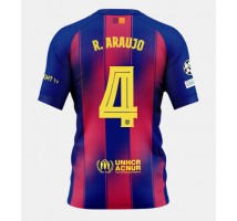 Barcelona Ronald Araujo #4 Koszulka Podstawowa 2025-26 Krótki Rękaw